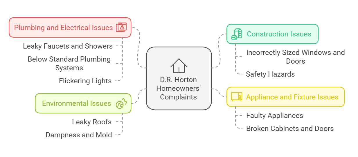 Common Complaints from D.R. Horton homeowners